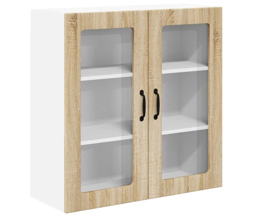 Virtuves Sienas Skapītis Sonoma Ozols 80 X 31 X 80 Cm Vidaxl