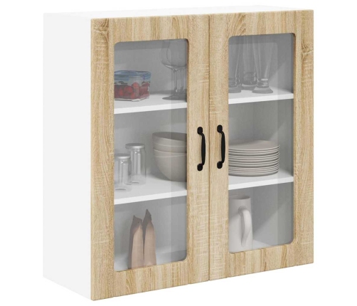 Virtuves Sienas Skapītis Sonoma Ozols 80 X 31 X 80 Cm Vidaxl
