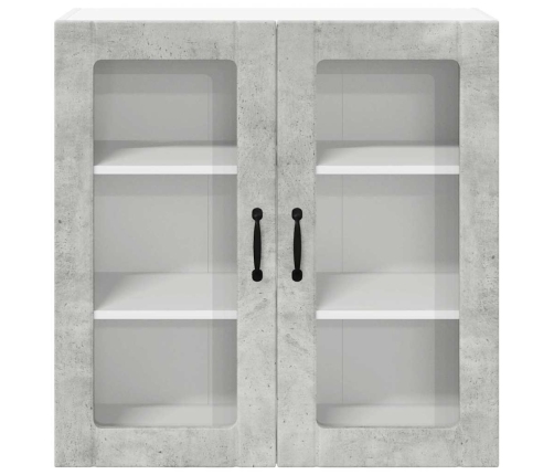 Virtuves Sienas Skapītis Betona Pelēks 80 X 31 X 80 Cm Vidaxl