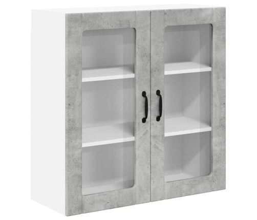 Virtuves Sienas Skapītis Betona Pelēks 80 X 31 X 80 Cm Vidaxl