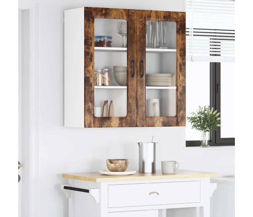 Virtuves Sienas Skapītis Dūmaka Ozols 80 X 31 X 80 Cm Vidaxl