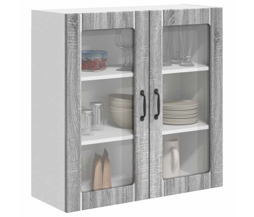 Virtuves Skapis Pelēks Sonoma 80 X 31 X 80 Cm Inženierijas Koks Vidaxl