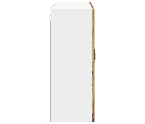 Virtuves Sienas Skapītis Ar Plauktu Vecs Koks 80 X 31 X 80 Cm Vidaxl