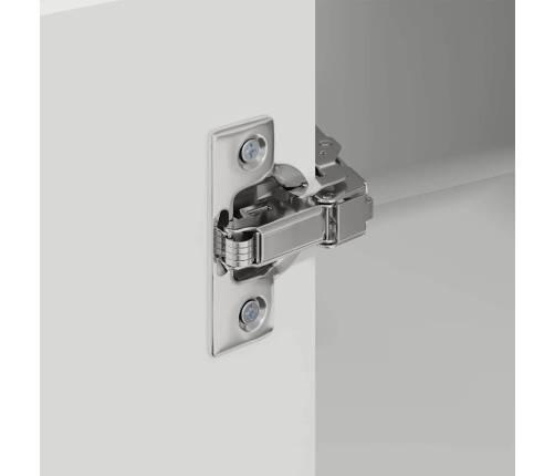 Virtuves Sienas Skapītis Ar Plauktu Balts 57 X 57 X 80 Cm Vidaxl