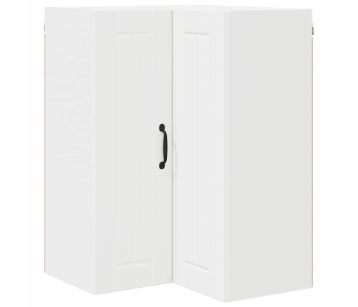 Virtuves Sienas Skapītis Ar Plauktu Balts 57 X 57 X 80 Cm Vidaxl