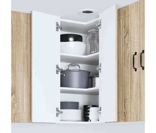 Virtuves Sienas Skapītis Sonoma Ozols 57 X 57 X 80 Cm Vidaxl