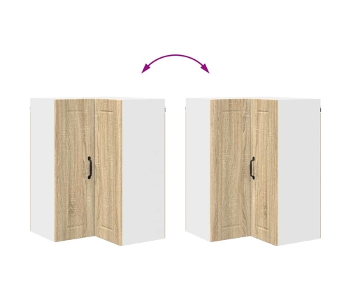 Virtuves Sienas Skapītis Sonoma Ozols 57 X 57 X 80 Cm Vidaxl