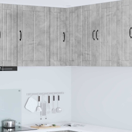 Virtuves Sienas Skapītis Betona Pelēks 57 X 57 X 80 Cm Vidaxl