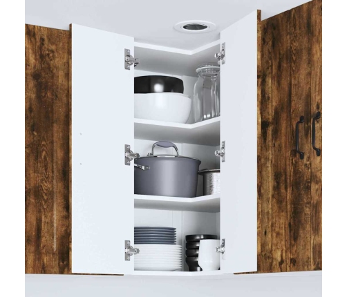 Virtuves Sienas Skapītis Dūmaka Ozols 57 X 57 X 80 Cm Vidaxl