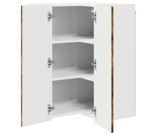 Virtuves Sienas Skapītis Dūmaka Ozols 57 X 57 X 80 Cm Vidaxl