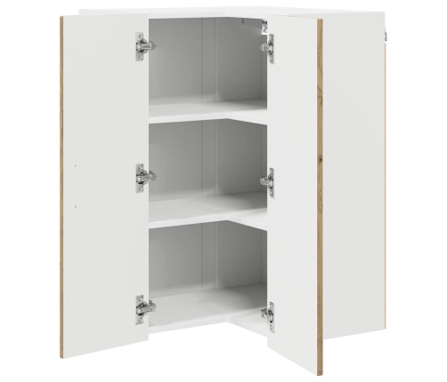 Virtuves Sienas Skapītis Artisānā Ozols 57 X 57 X 80 Cm Vidaxl