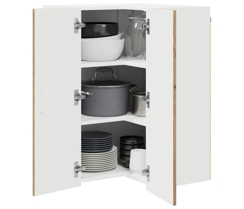 Virtuves Sienas Skapītis Artisānā Ozols 57 X 57 X 80 Cm Vidaxl