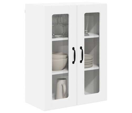 Virtuves Sienas Skapītis Ar Plauktu Balts 60 X 31 X 80 Cm Vidaxl