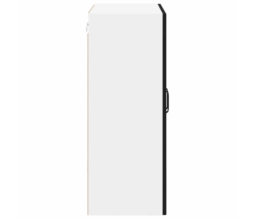 Virtuves Sienas Skapītis Ar Plauktu Melna 60 X 31 X 80 Cm Vidaxl