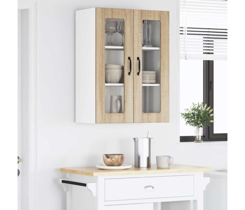 Virtuves Sienas Skapītis Sonoma Ozols 60 X 31 X 80 Cm Vidaxl