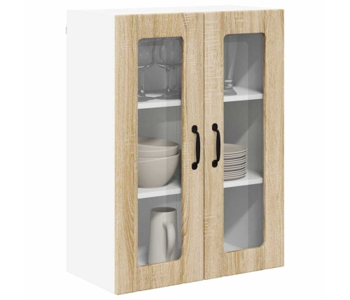 Virtuves Sienas Skapītis Sonoma Ozols 60 X 31 X 80 Cm Vidaxl