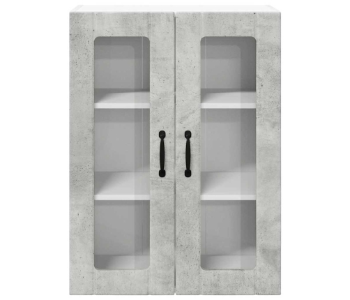 Virtuves Sienas Skapītis Betona Pelēks 60 X 31 X 80 Cm Vidaxl