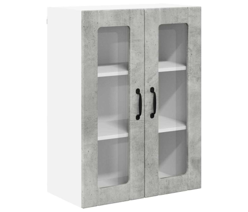 Virtuves Sienas Skapītis Betona Pelēks 60 X 31 X 80 Cm Vidaxl