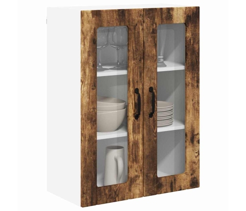 Virtuves Sienas Skapītis Dūmaka Ozols 60 X 31 X 80 Cm Vidaxl