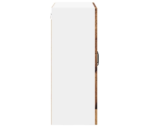 Virtuves Sienas Skapītis Ar Plauktu Vecs Koks 60 X 31 X 80 Cm Vidaxl