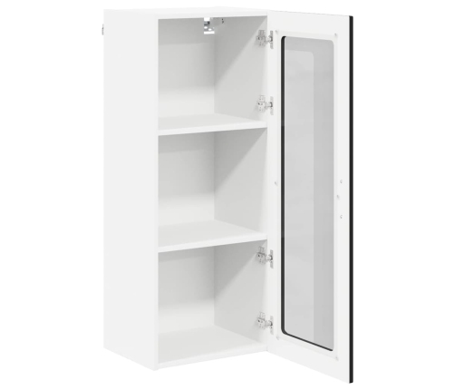 Virtuves Sienas Skapītis Ar Plauktu Melna 40 X 31 X 100 Cm Vidaxl