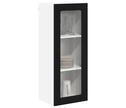 Virtuves Sienas Skapītis Ar Plauktu Melna 40 X 31 X 100 Cm Vidaxl