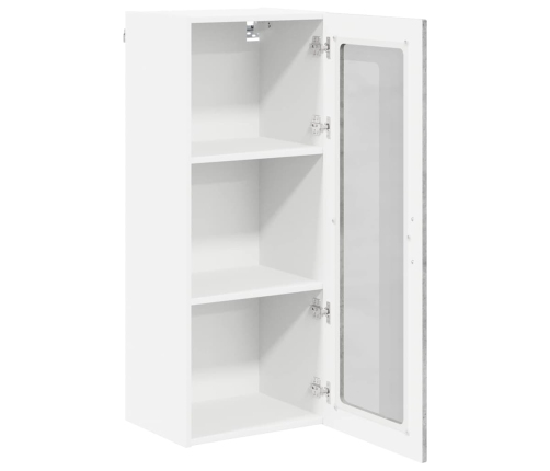 Virtuves Sienas Skapītis Betona Pelēks 40 X 31 X 100 Cm Vidaxl