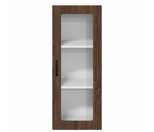 Virtuves Sienas Skapītis Brūns Ozols 40 X 31 X 100 Cm Vidaxl