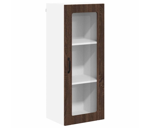 Virtuves Sienas Skapītis Brūns Ozols 40 X 31 X 100 Cm Vidaxl