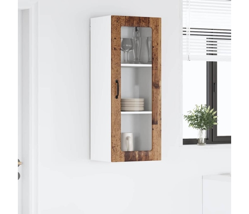 Virtuves Sienas Skapītis Ar Plauktu Vecs Koks 40 X 31 X 100 Cm Vidaxl