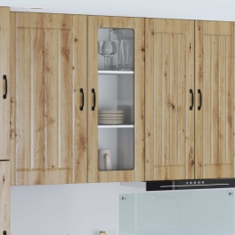 Virtuves Sienas Skapītis Artisānā Ozols 40 X 31 X 100 Cm Vidaxl