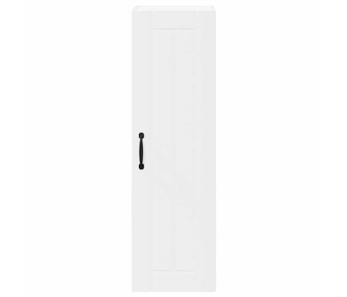 Virtuves Sienas Skapītis Ar Plauktu Balts 30 X 31 X 100 Cm Vidaxl