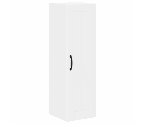 Virtuves Sienas Skapītis Ar Plauktu Balts 30 X 31 X 100 Cm Vidaxl