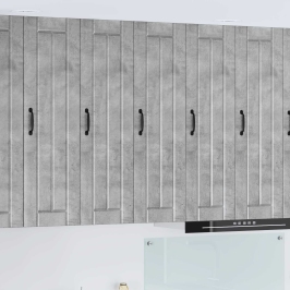 Virtuves Sienas Skapītis Betona Pelēks 30 X 31 X 100 Cm Vidaxl