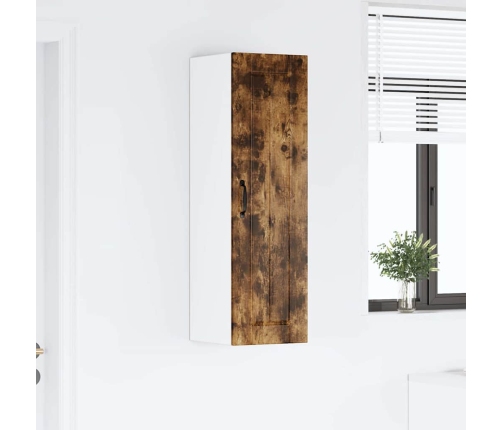 Virtuves Sienas Skapītis Dūmaka Ozols 30 X 31 X 100 Cm Vidaxl