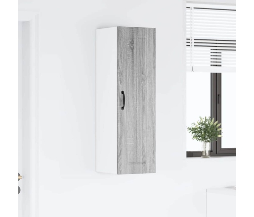 Virtuves Sienas Skapītis Pelēks Sonoma 30 X 31 X 100 Cm Vidaxl