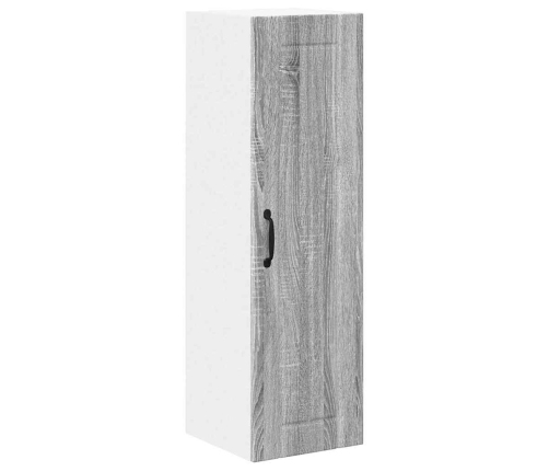 Virtuves Sienas Skapītis Pelēks Sonoma 30 X 31 X 100 Cm Vidaxl