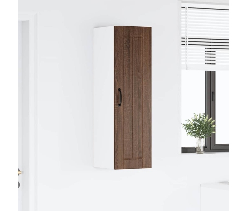 Virtuves Sienas Skapītis Brūns Ozols 30 X 31 X 100 Cm Vidaxl