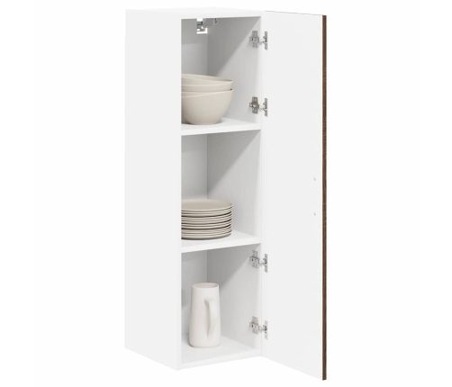 Virtuves Sienas Skapītis Brūns Ozols 30 X 31 X 100 Cm Vidaxl