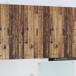 Virtuves Sienas Skapītis Ar Plauktu Vecs Koks 30 X 31 X 100 Cm Vidaxl