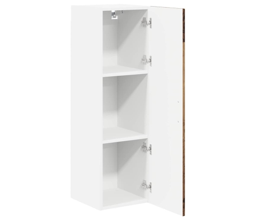 Virtuves Sienas Skapītis Ar Plauktu Vecs Koks 30 X 31 X 100 Cm Vidaxl