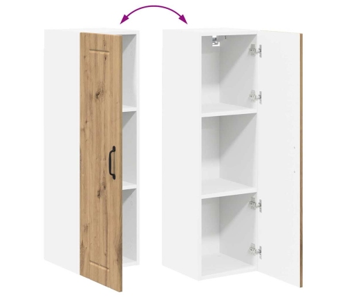 Virtuves Sienas Skapītis Artisānā Ozols 30 X 31 X 100 Cm Vidaxl