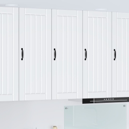 Virtuves Sienas Skapītis Ar Plauktu Balts 40 X 31 X 100 Cm Vidaxl