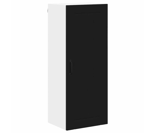 Virtuves Sienas Skapītis Ar Plauktu Melna 40 X 31 X 100 Cm Vidaxl