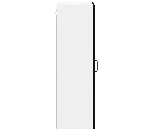 Virtuves Sienas Skapītis Ar Plauktu Melna 40 X 31 X 100 Cm Vidaxl