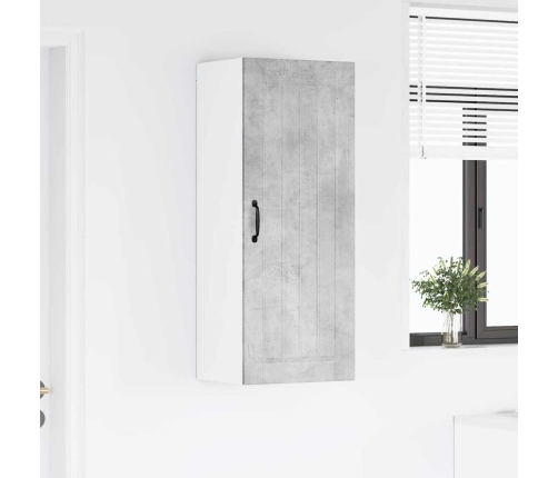 Virtuves Sienas Skapītis Betona Pelēks 40 X 31 X 100 Cm Vidaxl