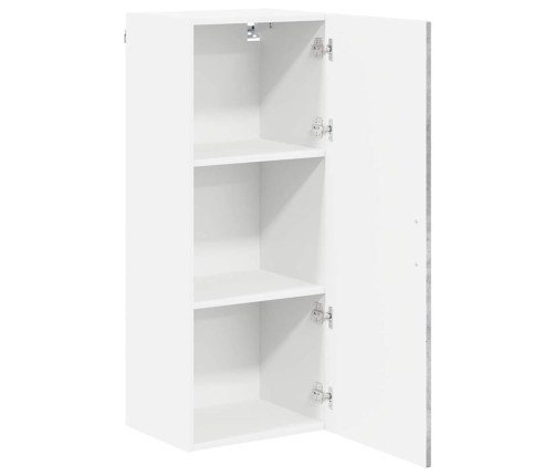 Virtuves Sienas Skapītis Betona Pelēks 40 X 31 X 100 Cm Vidaxl