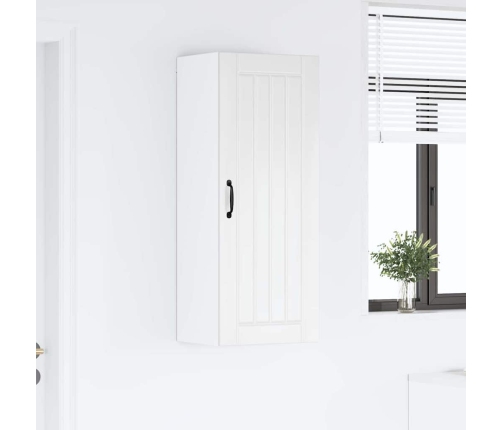 Virtuves Sienas Skapītis Ar Plauktu Augsta Spīduma Baltā Krāsa Vidaxl