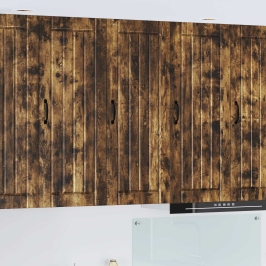 Virtuves Sienas Skapītis Dūmaka Ozols 40 X 31 X 100 Cm Vidaxl