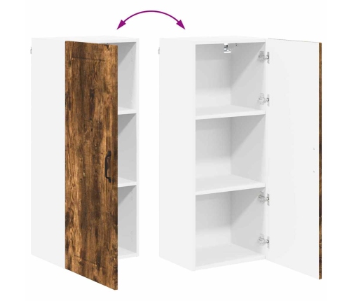 Virtuves Sienas Skapītis Dūmaka Ozols 40 X 31 X 100 Cm Vidaxl